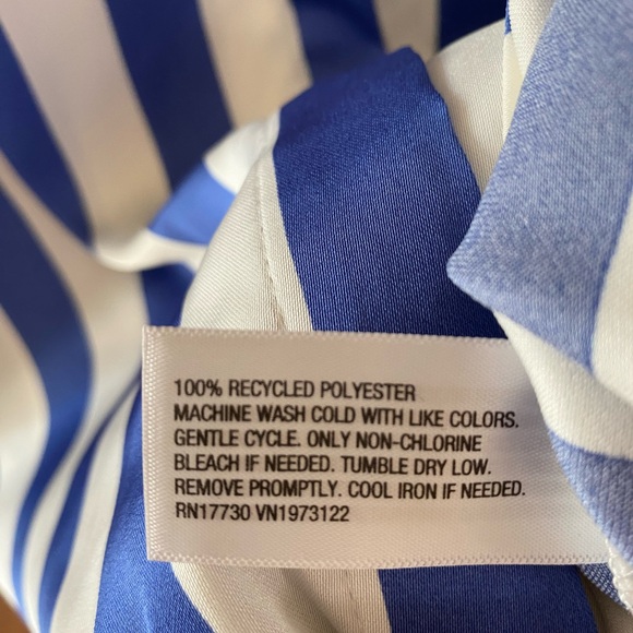 Slim Fit Long Sleeve Satin Button-Down Shirt - A New Day - Picture 5 of 6